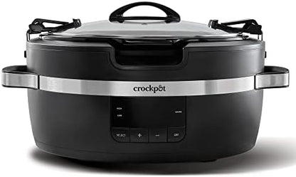Crock-Pot Thermoshield 6 Quart Slow Cooker with Carry Handles - TJSH