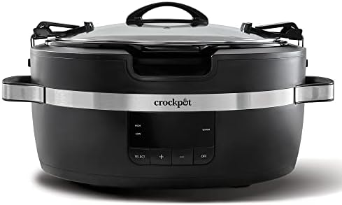 Crock-Pot Thermoshield 6 Quart Slow Cooker with Carry Handles - TJSH