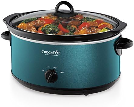 Crock-Pot 7 Quart Manual Slow Cooker – Turquoise - UH4U