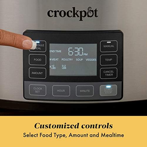 Crock-Pot MyTime 6 Quart Programmable Slow Cooker - 3BYA
