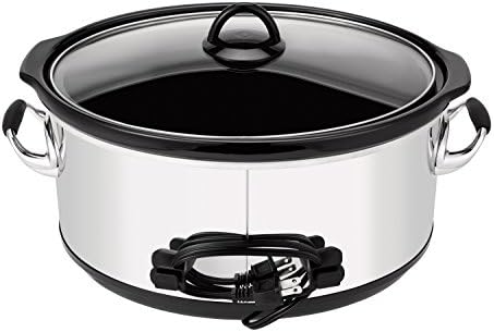 Crock-Pot 7 Quart Programmable Slow Cooker – Polished Platinum - 628J