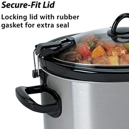 Crock-Pot Cook & Carry 6 Quart Portable Slow Cooker - I9EY