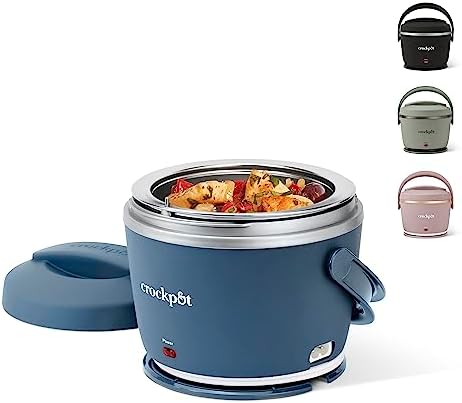 Crock-Pot Electric Lunch Box Food Warmer 20oz – Faded Blue - VRTV
