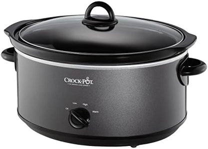 Crock-Pot 7 Quart Slow Cooker – Charcoal - 2LTS