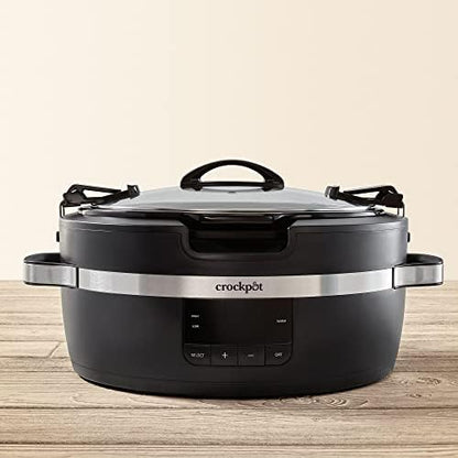 Crock-Pot Thermoshield 6 Quart Slow Cooker with Carry Handles - TJSH
