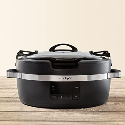 Crock-Pot Thermoshield 6 Quart Slow Cooker with Carry Handles - TJSH