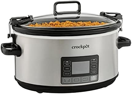 Crock-Pot 7 Quart Portable Programmable Slow Cooker with Timer - YPRA