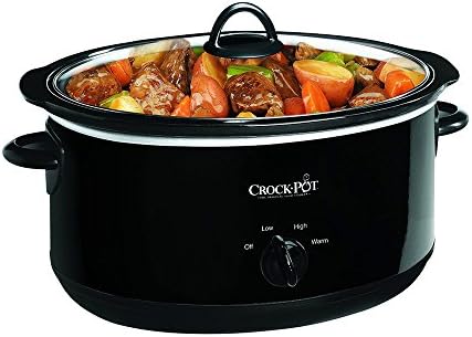 Crock-Pot 8 Quart Manual Slow Cooker – Black - G2AR
