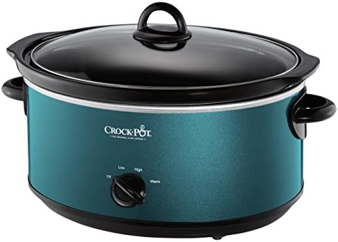 Crock-Pot 7 Quart Manual Slow Cooker – Turquoise - UH4U