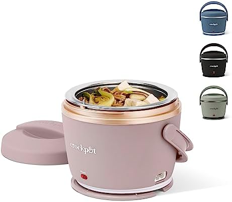 Crock-Pot Electric Lunch Box Food Warmer 20oz – Blush Pink - 7VSM