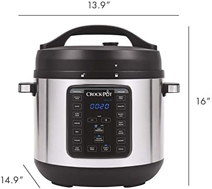 Crock-Pot 8 Quart Express Crock Multi-Use Pressure Cooker - KTFD