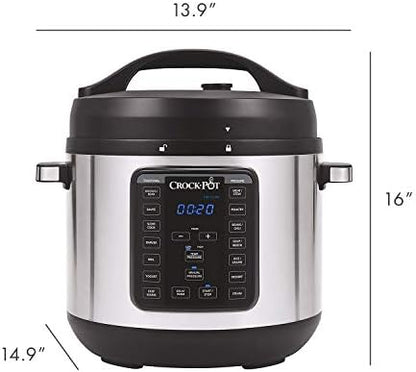 Crock-Pot 8 Quart Express Crock Multi-Use Pressure Cooker - KTFD
