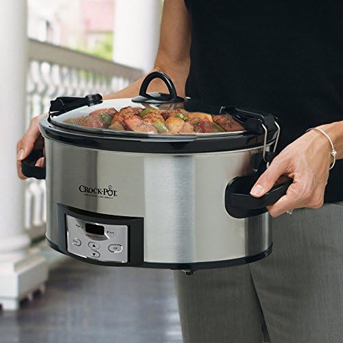 Crock-Pot Cook & Carry 6 Quart Programmable Slow Cooker - QWOX