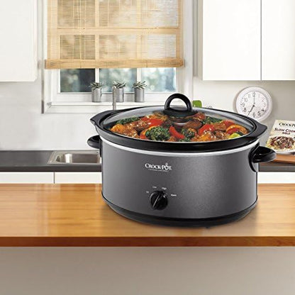 Crock-Pot 7 Quart Slow Cooker – Charcoal - 2LTS