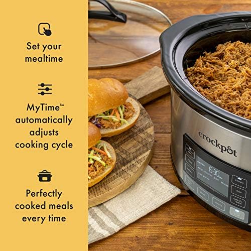 Crock-Pot MyTime 6 Quart Programmable Slow Cooker - 3BYA