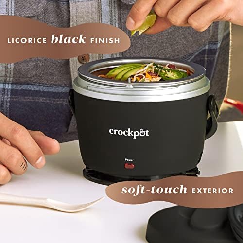 Crock-Pot Electric Lunch Box Food Warmer 20oz – Black - JHNX