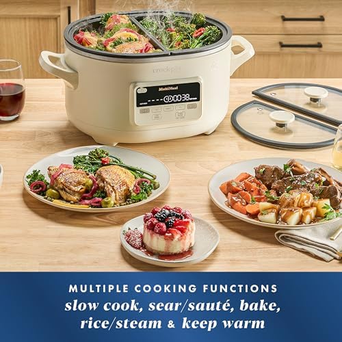 Crock-Pot MultiMeal Multicooker with Programmable Slow Cooker - J2XC