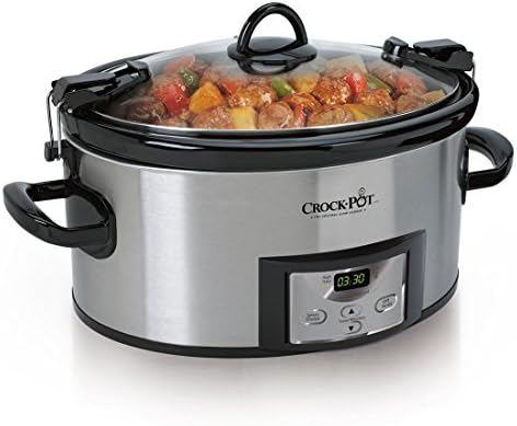 Crock-Pot Cook & Carry 6 Quart Programmable Slow Cooker - QWOX