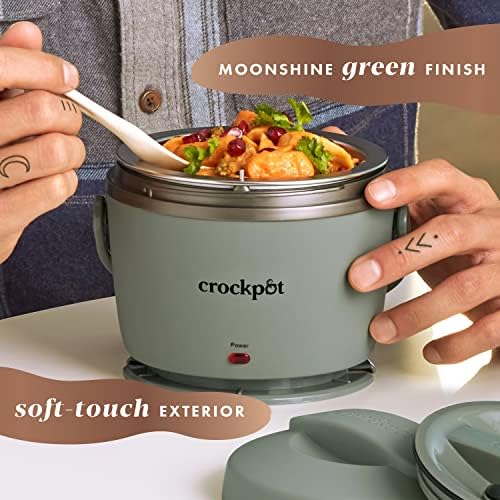 Crock-Pot Portable Electric Lunch Box Food Warmer – Green - AVQK