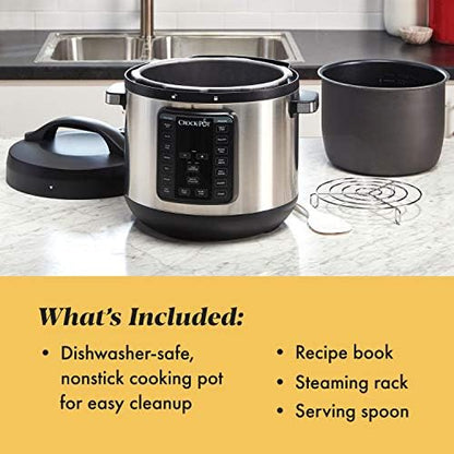 Crock-Pot 8 Quart Express Crock Multi-Use Pressure Cooker - KTFD