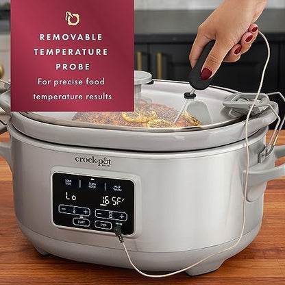 Crock-Pot 7 Quart Programmable Cook & Carry Slow Cooker - V9R3
