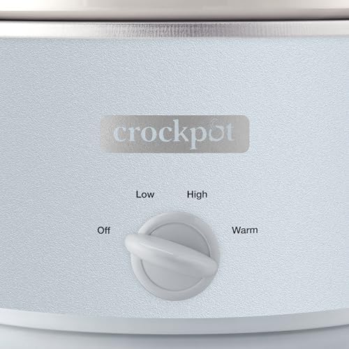 Crock-Pot 4.5 Quart Manual Slow Cooker – Macaroon Blue - 96CN