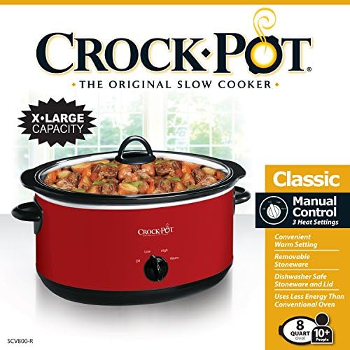 Crock-Pot Express Crock 8 Quart Programmable Slow Cooker - DR70