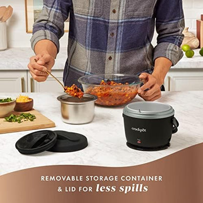 Crock-Pot Electric Lunch Box Food Warmer 20oz – Black - JHNX