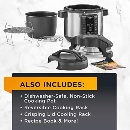 Crock-Pot Express Crisp 8 Quart 10-in-1 Pressure Cooker - F1K6