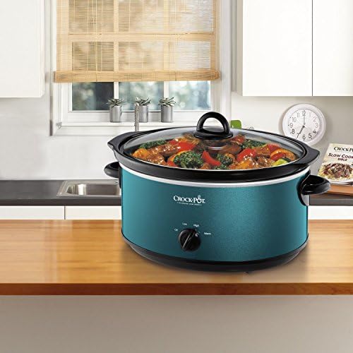 Crock-Pot 7 Quart Manual Slow Cooker – Turquoise - UH4U
