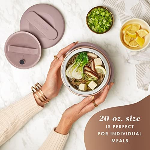 Crock-Pot Electric Lunch Box Food Warmer 20oz – Blush Pink - 7VSM