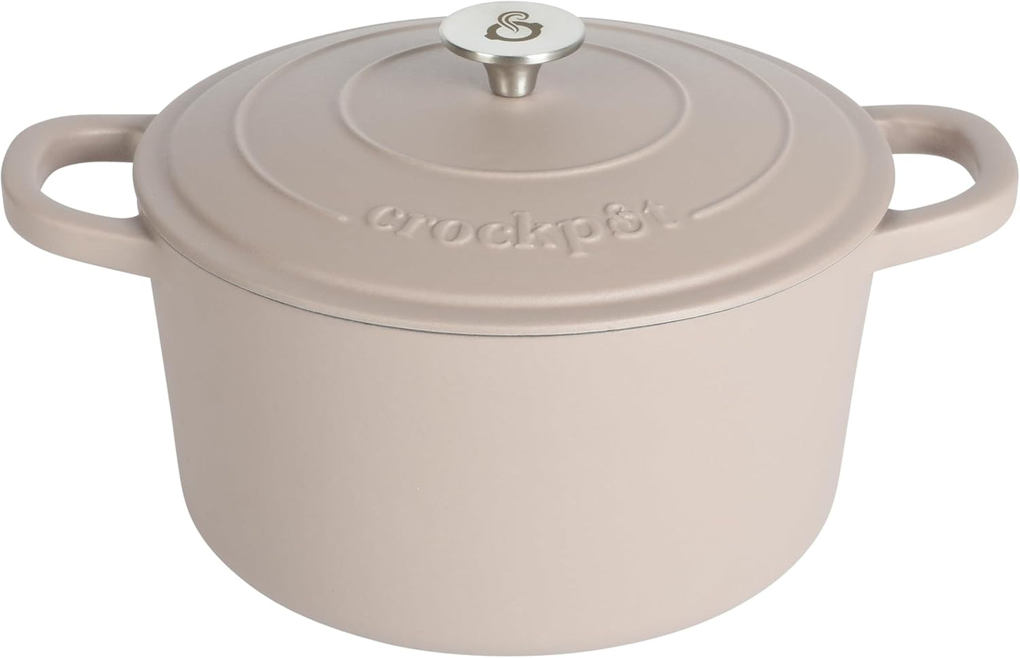 Crock-Pot 3 Quart Enameled Cast Iron Dutch Oven – Aqua - 1MTB