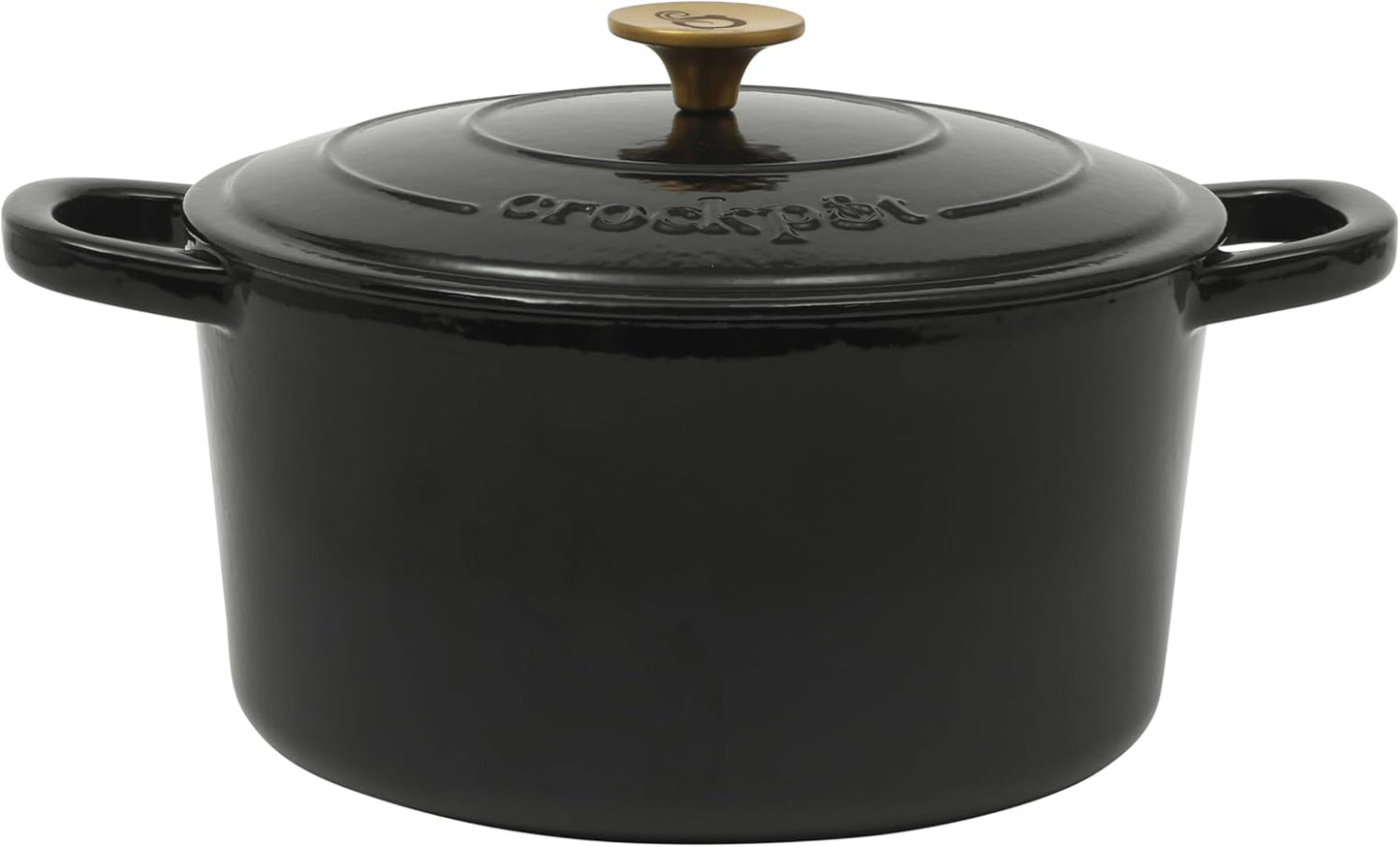 Crock-Pot 3 Quart Enameled Cast Iron Dutch Oven – Aqua - 1MTB
