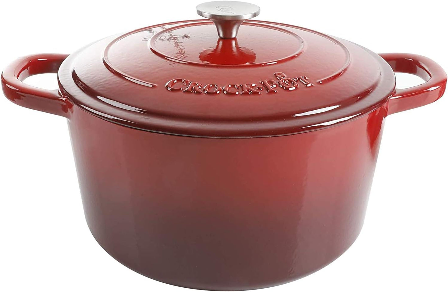 Crock-Pot 3 Quart Enameled Cast Iron Dutch Oven – Aqua - 1MTB