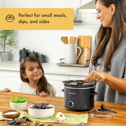 Crock-Pot 2 Quart Mini Slow Cooker – Classic Compact Cooker - ZSA3